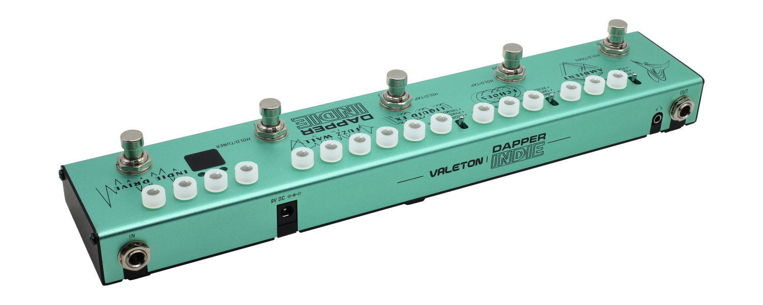 Valeton Dapper Indie マルチエフェクター バータイプ Dapper Indie – Valeton