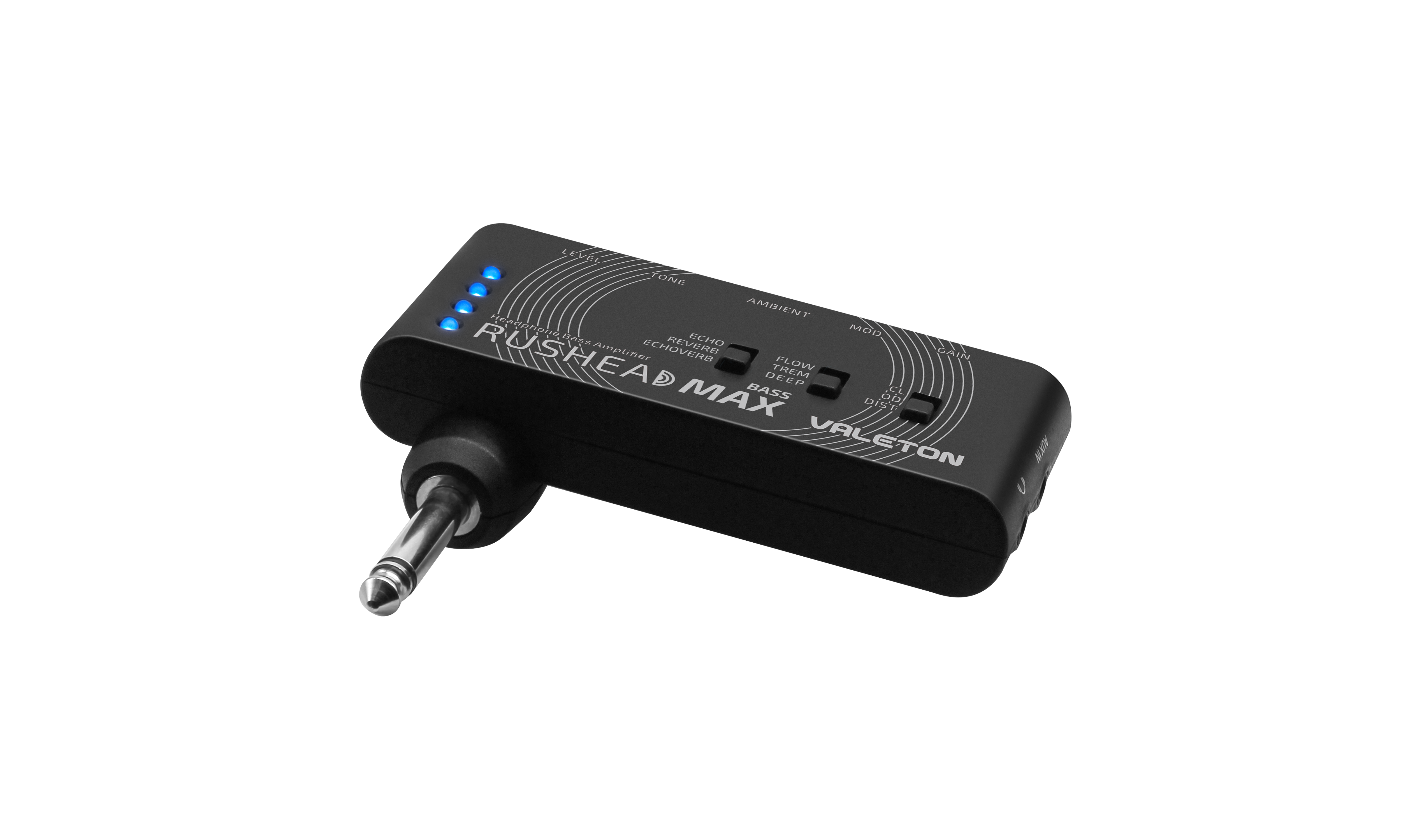 Valeton Rushead Max Ampli Casque Basse Portable USB Multi-Effets - Mini AmPlug Pour Bassistes
